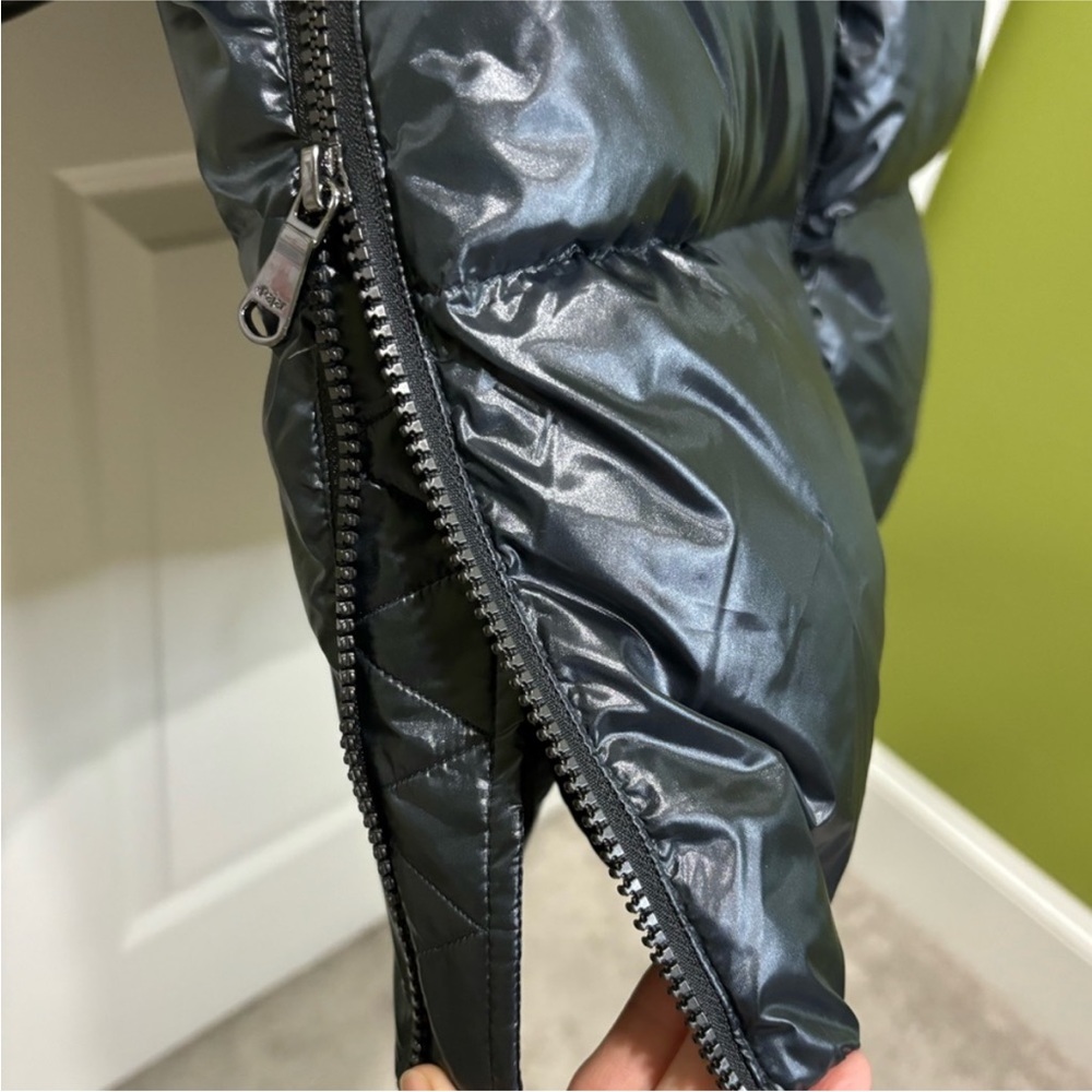 Pajar Canada Black Ruby Hooded Longline Down Puffer Coat - Picture 9 of 16